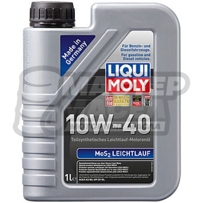 Liqui-Moly MoS2 Leichtlauf Molibden 10W-40 SL/CF 1л