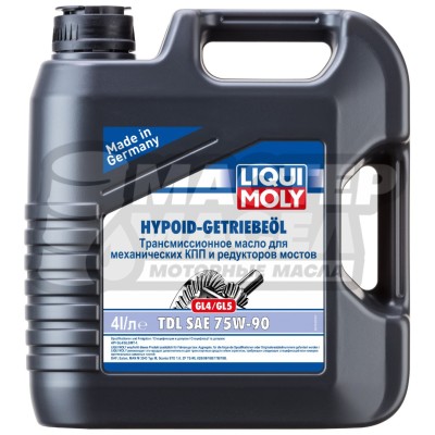 Liqui-Moly Hypoid-Getriebeoil TDL 75W-90 GL-4/GL-5 4л