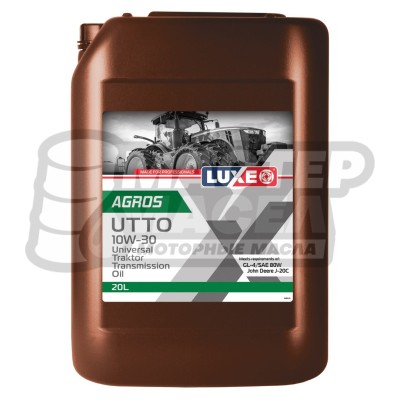LUXE Agros UTTO 10W-30 GL-4 20л