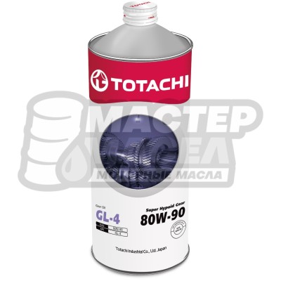 TOTACHI Super Hypoid Gear 80W-90 GL-4 (полусинтетическое) 1л