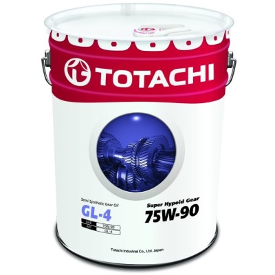 TOTACHI Super Hypoid Gear 75W-90 GL-4 (полусинтетическое) 20л