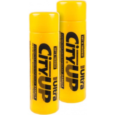 Замша CityUp Желтая Тубус (43x64 см) Бол.