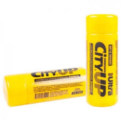 Замша CityUp Желтая Тубус (43x32см) Мал.