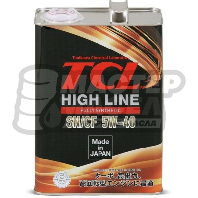TCL High Line Fully Synth 5W-40 SN/CF 4л