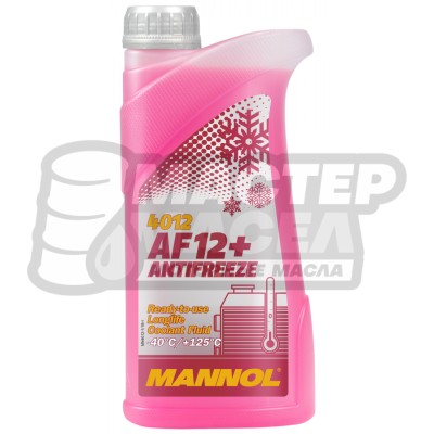 MANNOL Antifreeze AF -40 12+ красный 1л