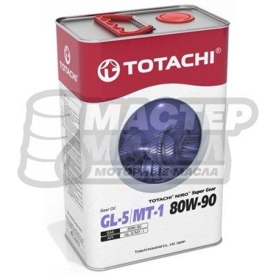 TOTACHI NIRO Super Gear 80W-90 GL-5/MT-1 (минеральное) 4л