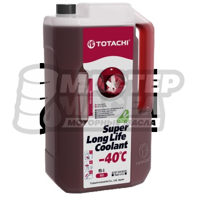TOTACHI Super Long Life Coolant -40*C Red 5л