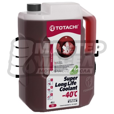 TOTACHI Super Long Life Coolant -40*C Red 4л