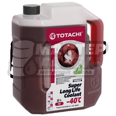 TOTACHI Super Long Life Coolant -40*C Red 2л