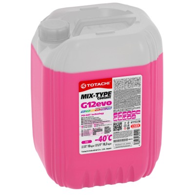 TOTACHI MIX-TYPE Coolant -40*C Pink 10кг