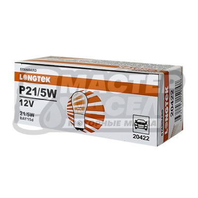 Longtek 12v P21/5W BAY15d 20422