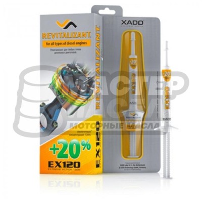 XADO Revitalizant EX 120 для диз.двиг.8мл.шприц