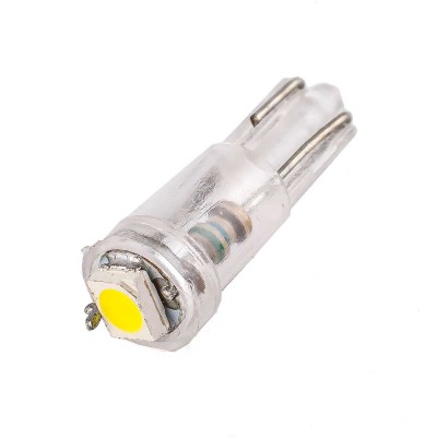 GG 12v W1,2W T5 1SMD3030 (диод желтый)