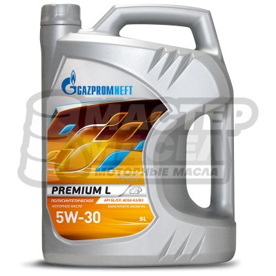 Gazpromneft Premium L 5W-30 SL 5л