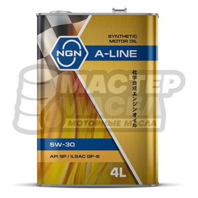 NGN A-Line 5W-30 SP/GF-6 (синтетическое) 4л