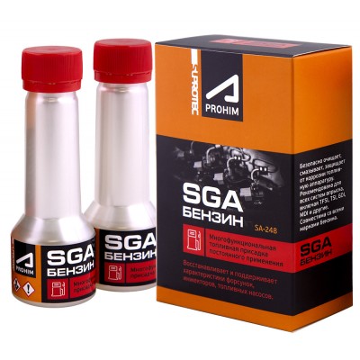 Супротек Многофункциональная топливная присадка SGA (бензин) 50мл*2