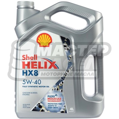 Shell Helix HX-8 5W-40 SN/CF 4л