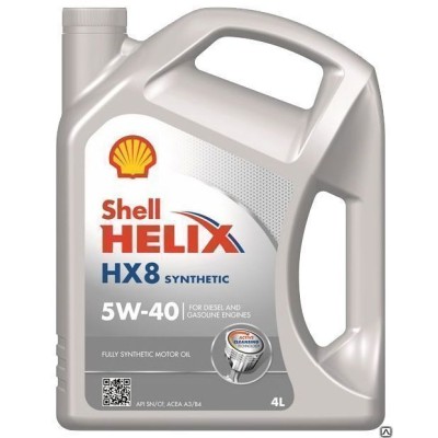 Shell Helix HX-8 5W-40 SN/CF 4л