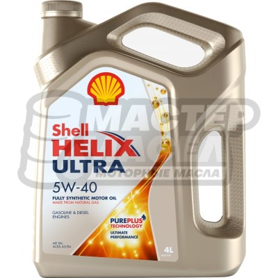 Shell Helix Ultra 5W-40 SN Plus 4л
