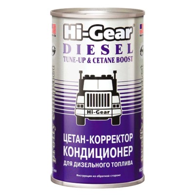 3435 Hi-Gear Цетан-коректор и кондиционер для дизельного топлива 325мл