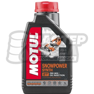 MOTUL 2T SnowPower Synth (синтетическое) 1л