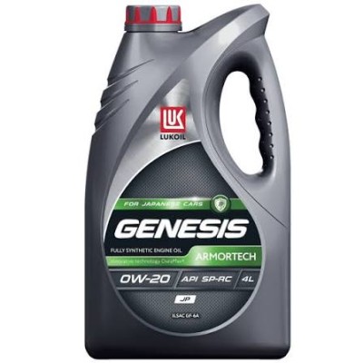 Лукойл GENESIS ARMORTECH JP 0W-20 SN 4л