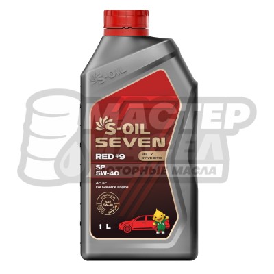 S-OIL 7 RED #9 5W-40 SP 1л
