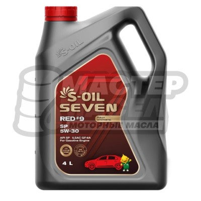 S-OIL 7 RED #9 5W-30 SP 4л