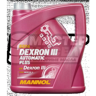 MANNOL ATF Dexron III Automatic Plus 4л
