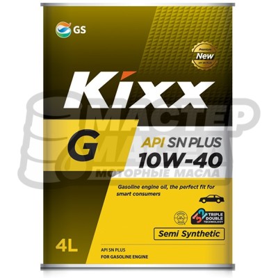 KIXX G 10W-40 SN Plus 4л
