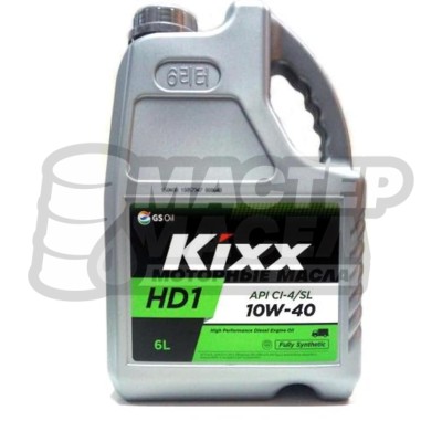 KIXX HD1 10W-40 СI-4/SL 6л