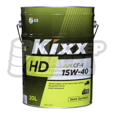 KIXX HD 15W-40 CF-4 20л