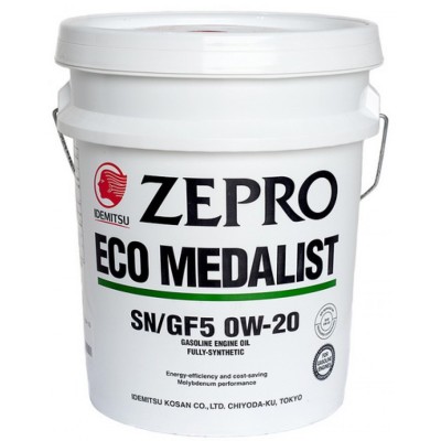 Idemitsu ZEPRO ECO MEDALIST 0W-20 SN/GF-5 20л