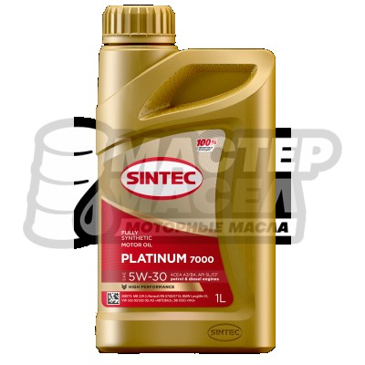 SINTEC Platinum 7000 5W-30 SL/CF 1л