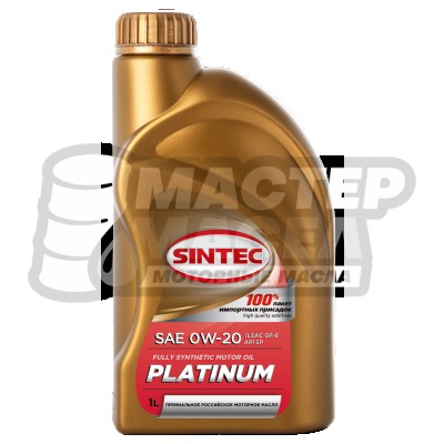 SINTEC Platinum 0W-20 SP/GF-6 1л