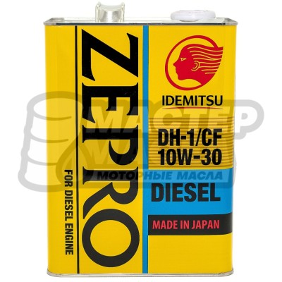 Idemitsu ZEPRO DIESEL 10W-30 CF/DH-1 4л
