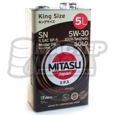 Mitasu Gold 5W-30 SN 5л