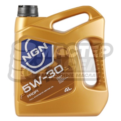 NGN Profi 5W-30 SN/CF (синтетическое) 4л