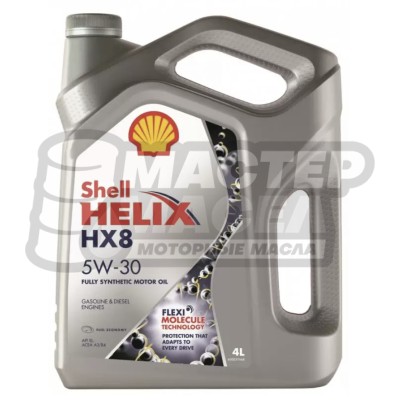 Shell Helix HX-8 5W-30 SL/CF 4л