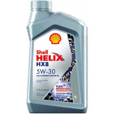 Моторное масло SHELL 5W-30 1 литр синтетическое – купить в Новосибирске