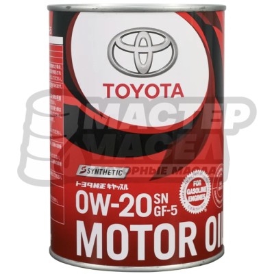 Toyota Motor Oil 0W-20 SP 1л