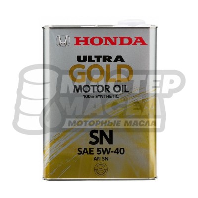 Honda Ultra Gold 5W-40 SN 4л