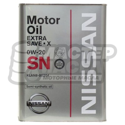 Nissan Strong Save X 0W-20 SP 4л