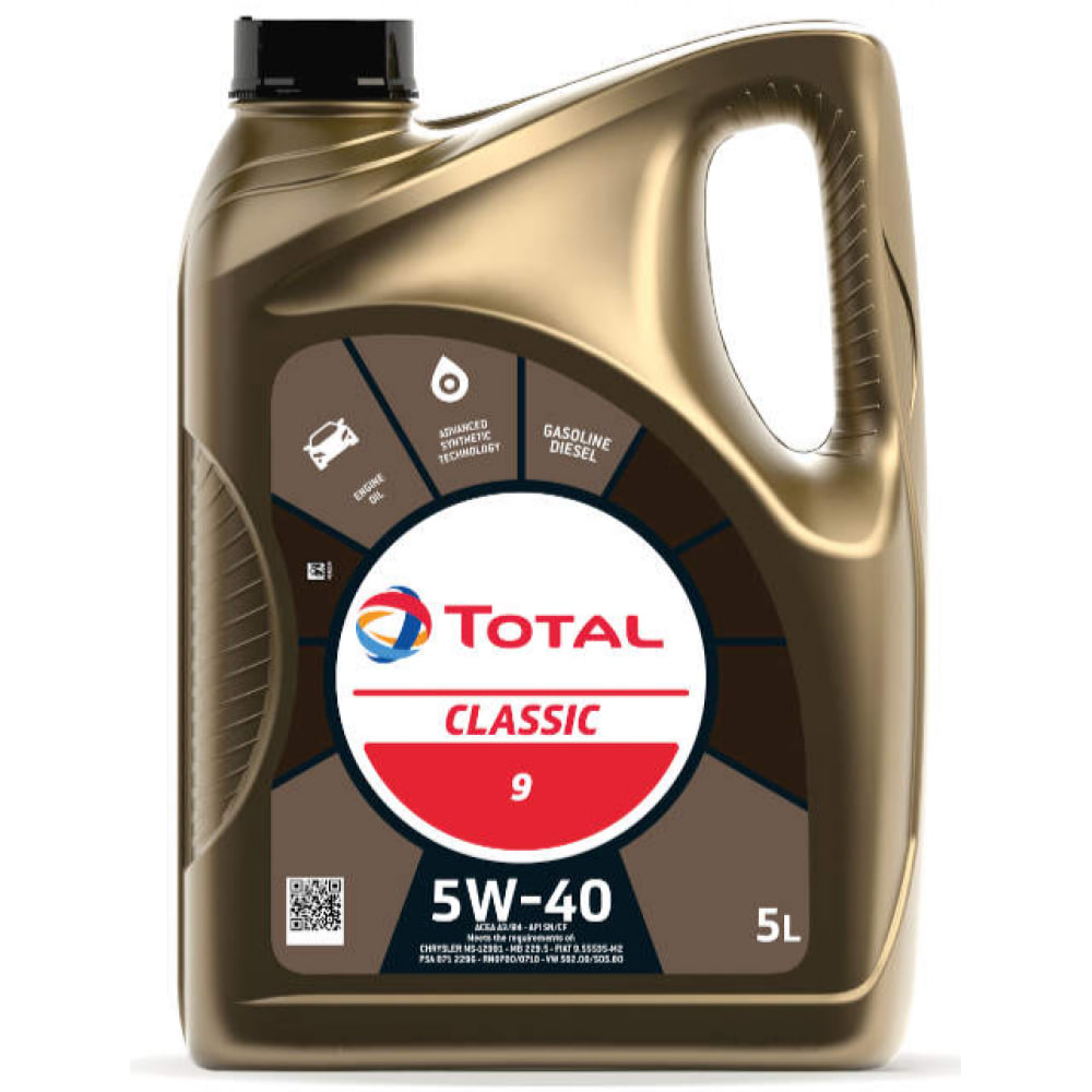 Total Classic 9 5W-40 A3/B4 5л