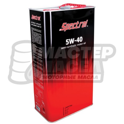 Spectrol Capital 5W-40 SL/CF 5л