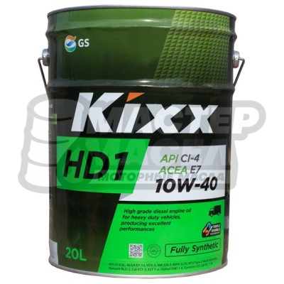 KIXX HD1 10W-40 СI-4/SL 20л на розлив