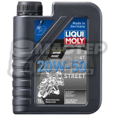 Liqui-Moly 4-Takt High Tech MotorBike Street 20W-50 SN Plus 1л