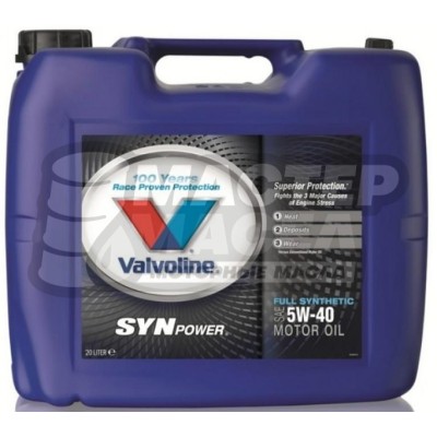 Valvoline SYN Power 5W-40 SN/CF 20л