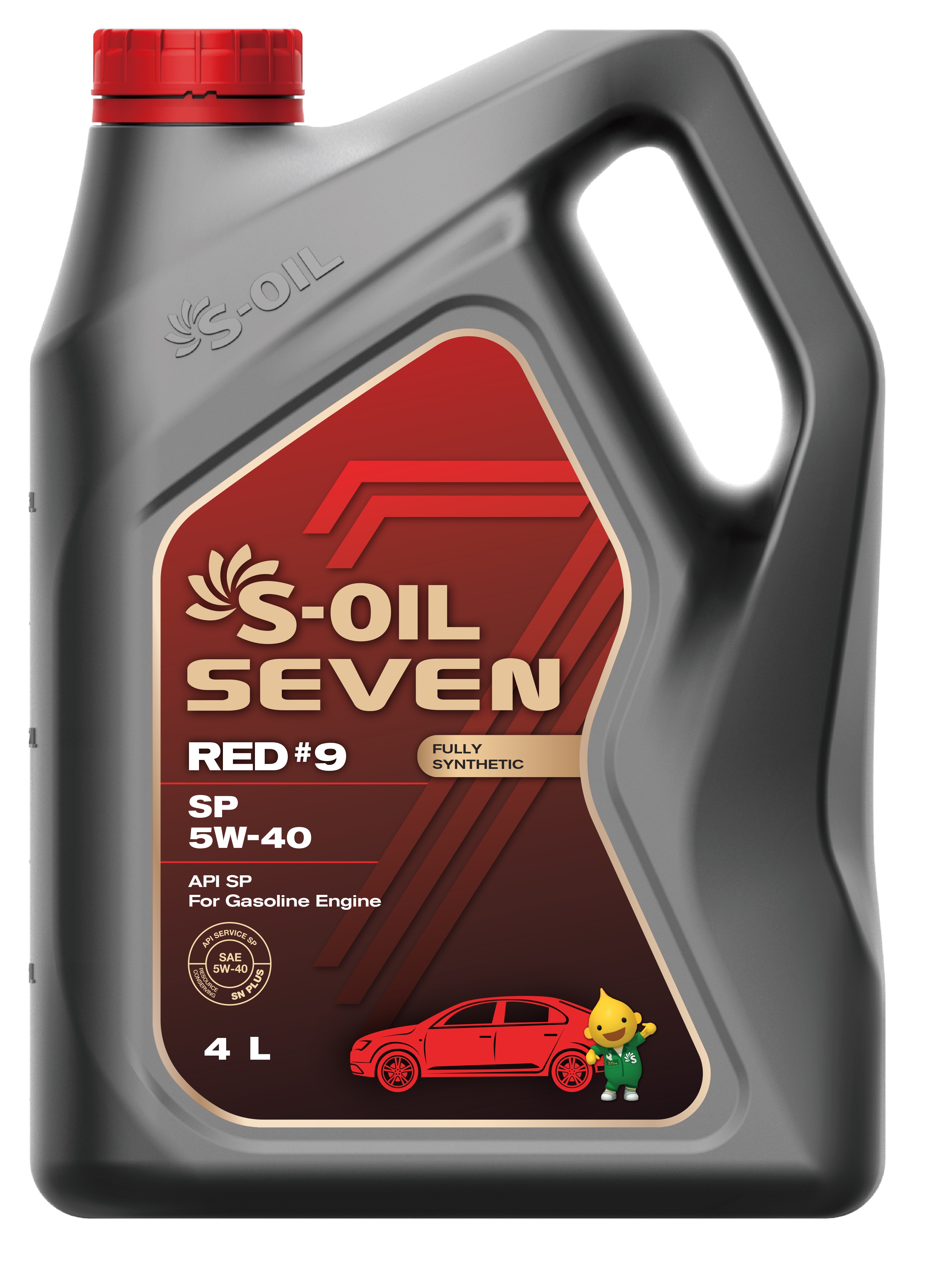 S-OIL 7 RED #9 5W-40 SP 4л