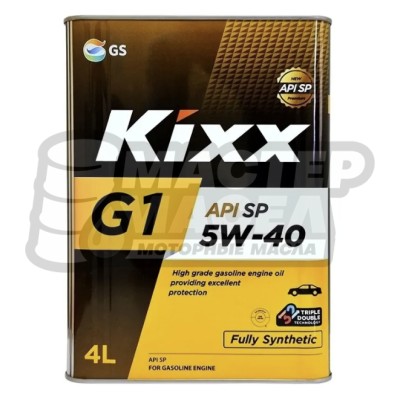 KIXX G1 5W-40 SP 4л